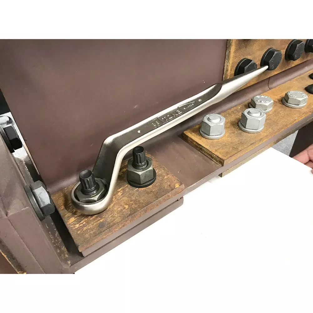 TONE Podger Box Wrench For Torque Shear Bolt 27 mm Hex Size, SMN-16