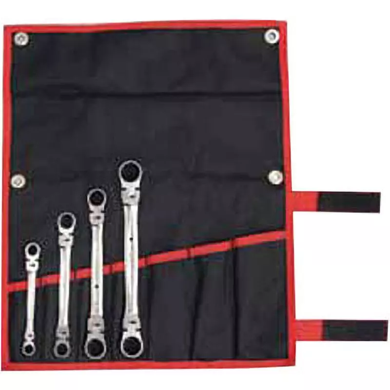 Tone Double Swing Ratchet Glasses Wrench Set, Rmfwb400