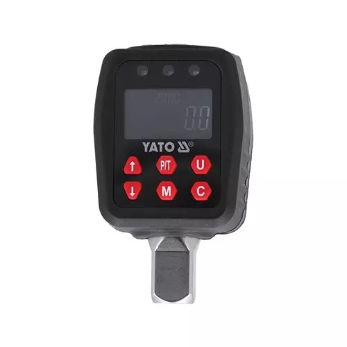 Yato Digital Torque Adapter 1/2 inch (12.7 mm) Drive Size and 10-200 NM Torque, YT-07535
