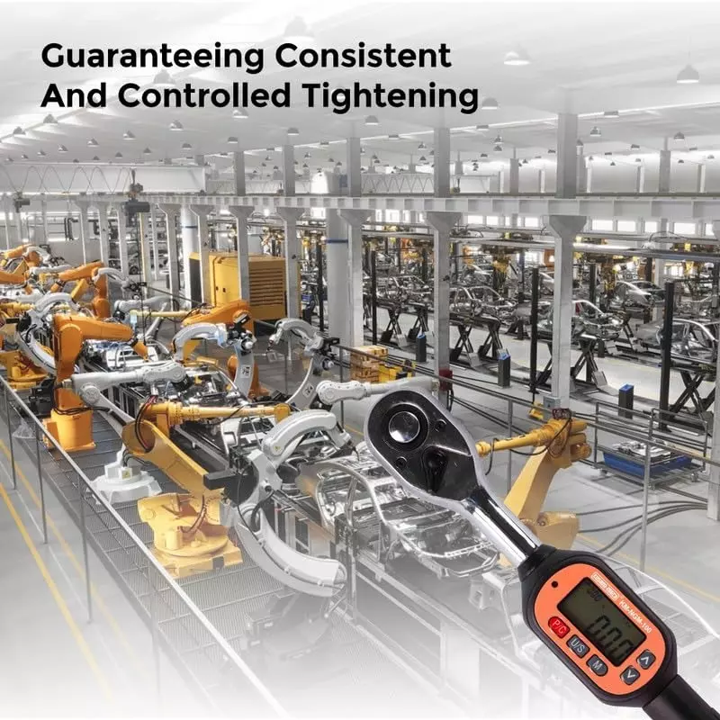 KUSAM-MECO Digital Torque Wrench 100 n.m Operating Range Advanced Technology, KM-NGM-100