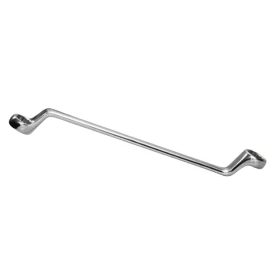 Blue-Point 75° Offset Double Ring Wrench Chrome Finish Alloy Steel Body, Size 20x22 mm and Length 318 mm, BBWDM2022L