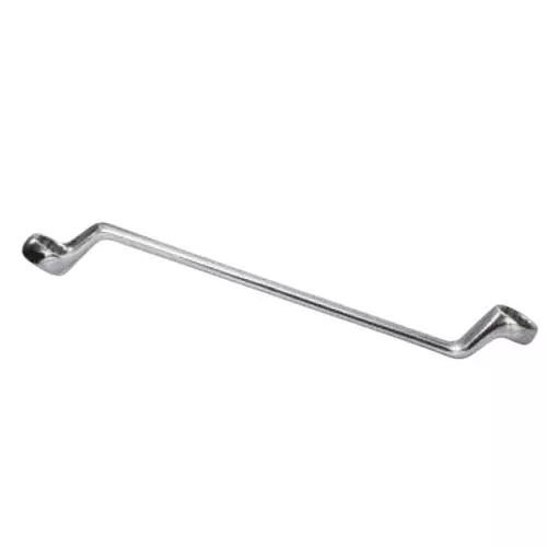 Blue-Point 75° Offset Double Ring Wrench Chrome Finish Alloy Steel Body, Size 27x30 mm and Length 355 mm, BBWDM2730