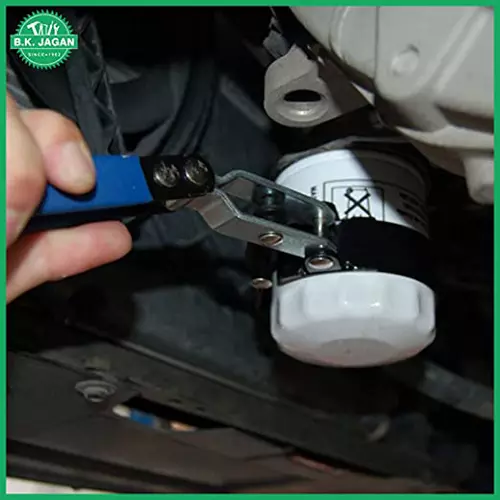 B K JAGAN & CO Swivel Oil Filter Wrench 180° Angle(73-85mm)