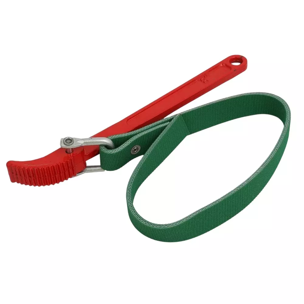 Venus Drop Forged Filter Wrench with Strap Multicolor Chrome Vanadium Steel 8 Inch (200 mm) Length for Garage & Workshop Use