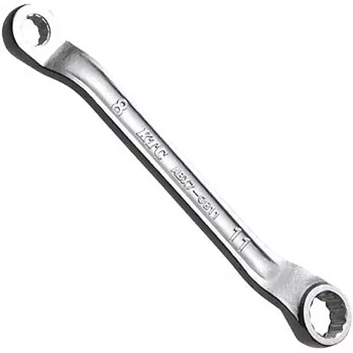 Ktc Bleeder Plug Eyeglass Wrench 8x11 mm 127 mm Length, ABX7-0811