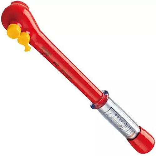 Ktc Insulated Preset Torque Wrench 10-50 Nm Range 1000 V Rated, ZGWPA30550