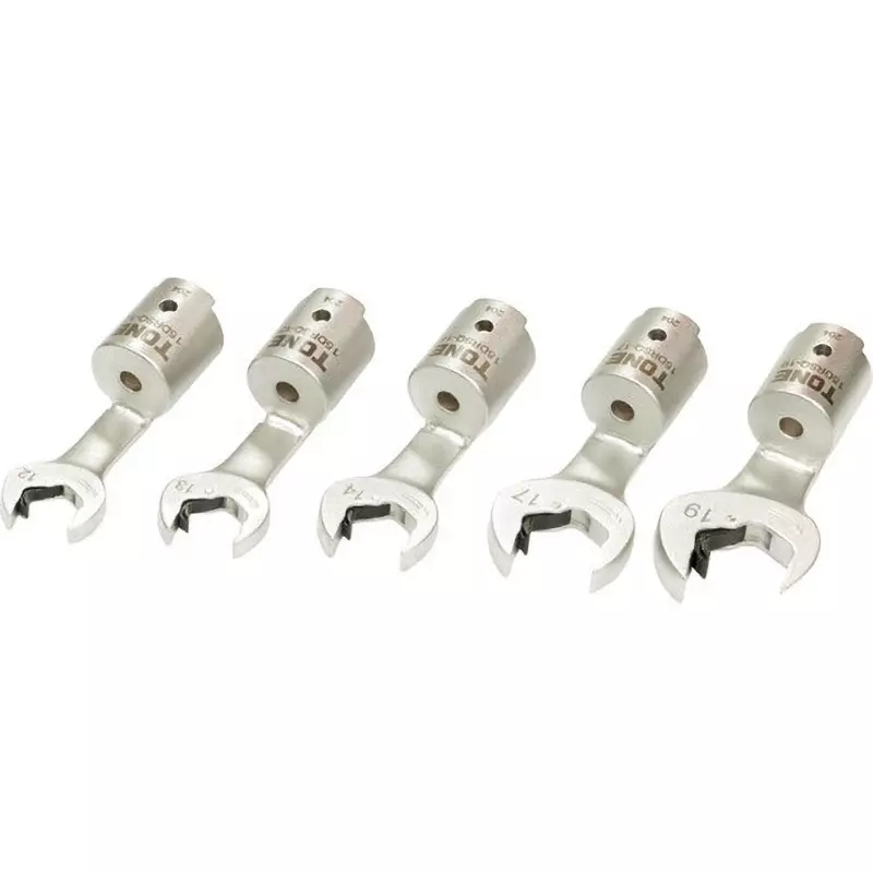TONE Quick Spanner Headset For Interchangeable Torque Wrench Structural Steel, 15DRSQ50 (Set of 5 Pcs)