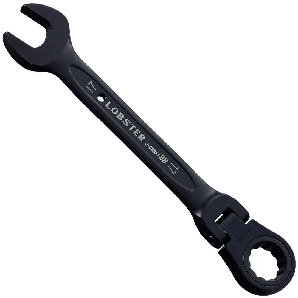 Lobster (Lobtex) Ratchet Combination Wrench 191 mm Overall Length, JBRW17F