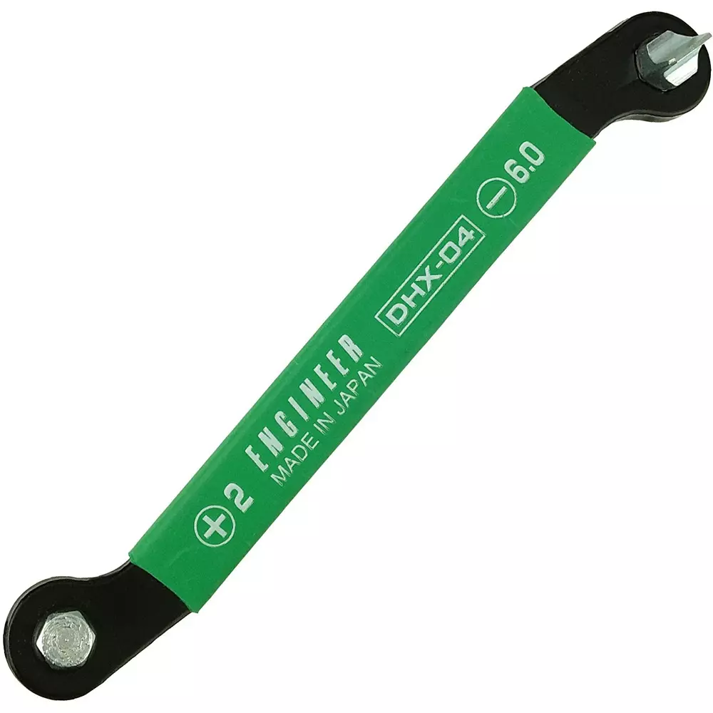 Engineer Bent Wrench, Thin 115 mm Overall Length, DHX-04