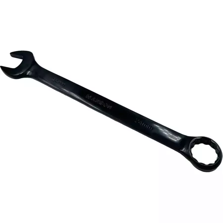 Hanbon Electrophoresis Combination Wrench Set Black 8-24 mm, 572314 (Pack of 14 Pcs)