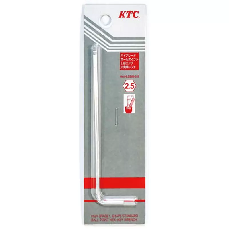 Ktc Long Ball Point L-Type Hex Wrench 2.5 mm, HLD250-2.5
