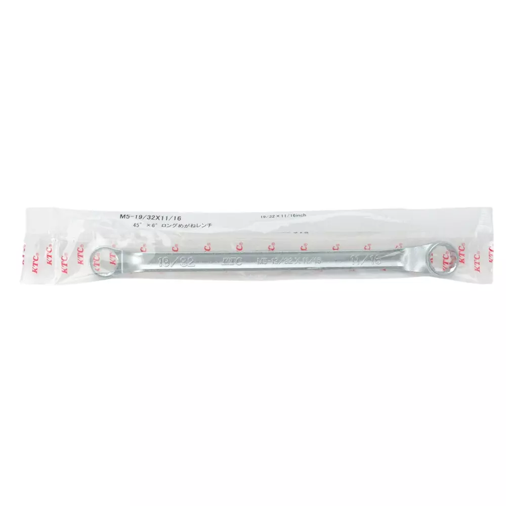 Ktc Long Offset Box Wrench (19/32x11/16 Inch) 254 mm Length, M5-19/32x11/16