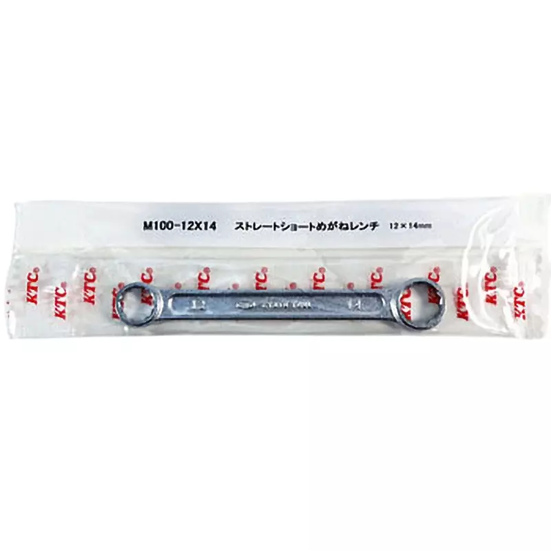 Ktc Straight Short Box End Wrench 12x14 mm 130 mm Length, M100-12x14