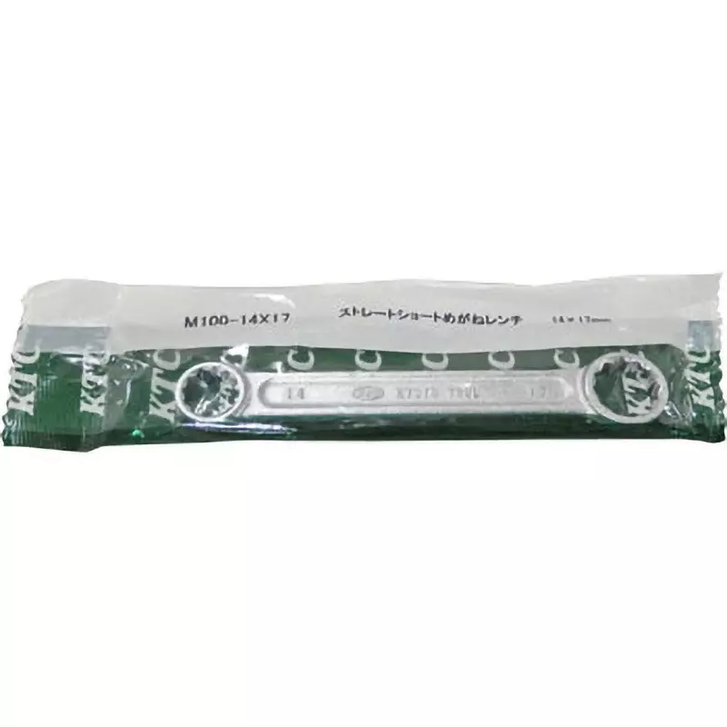 Ktc Straight Short Box End Wrench 14x17 mm 145 mm Length, M100-14x17