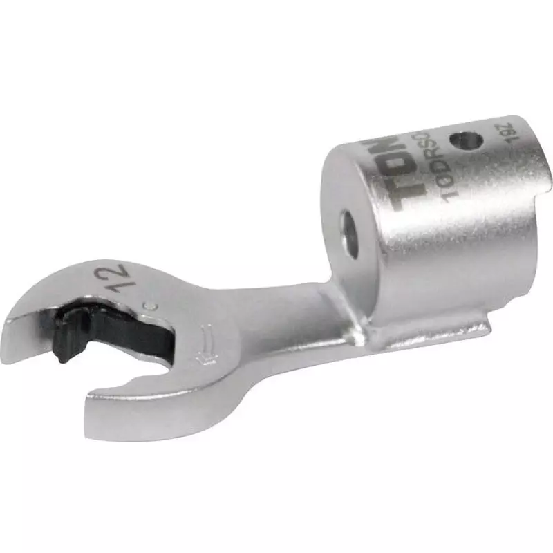 TONE Quick Spanner Head 12 mm Width Across Flats For Replaceable Torque Wrench, 8DRSQ-12