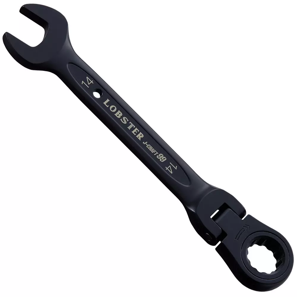 Lobster (Lobtex) Ratchet Combination Wrench 162 mm Overall Length, JBRW14F