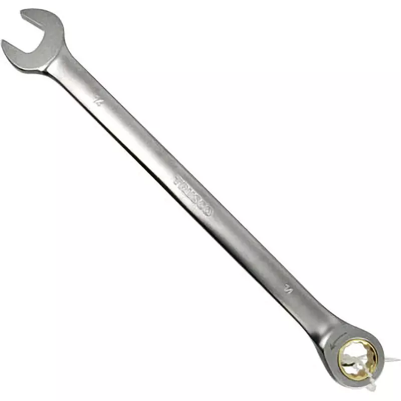 TRUSCO Ratchet Combination Wrench 14 mm Hex Size, TGRW-14L