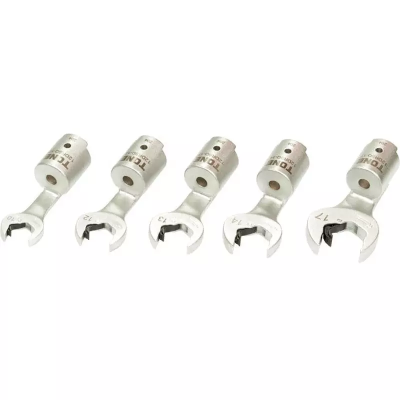 TONE Quick Spanner Headset For Interchangeable Torque Wrench Structural Steel, 12DRSQ50 (Set of 5 Pcs)