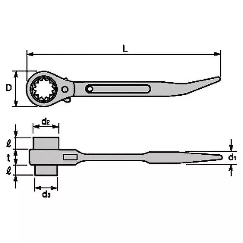 super-tool-double-ended-ratchet-wrench-36-mm-dimension-d-ssr1721