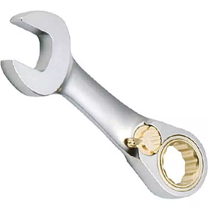 TRUSCO Ratchet Combination Wrench 17 mm Hex Size, TGRW-17RS