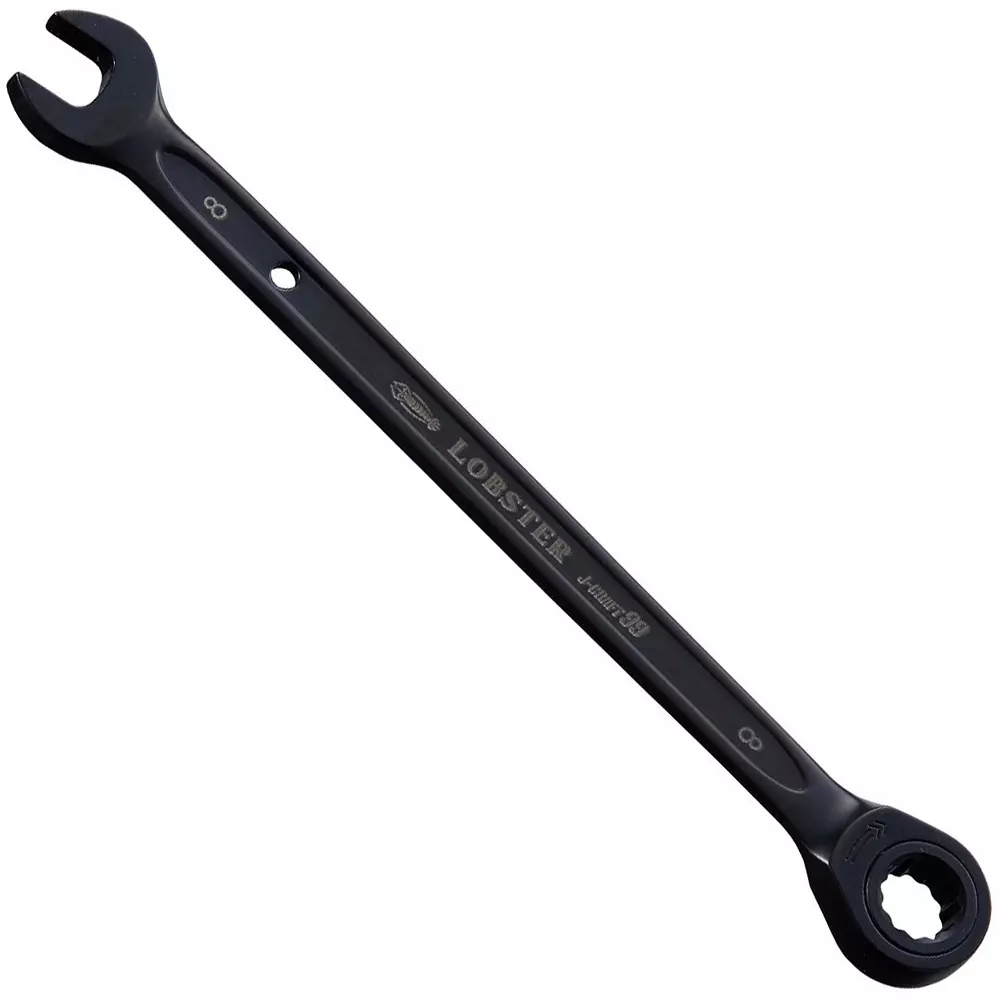 Lobster (Lobtex) Ratchet Combination Wrench 140 mm Overall Length, JBRW8