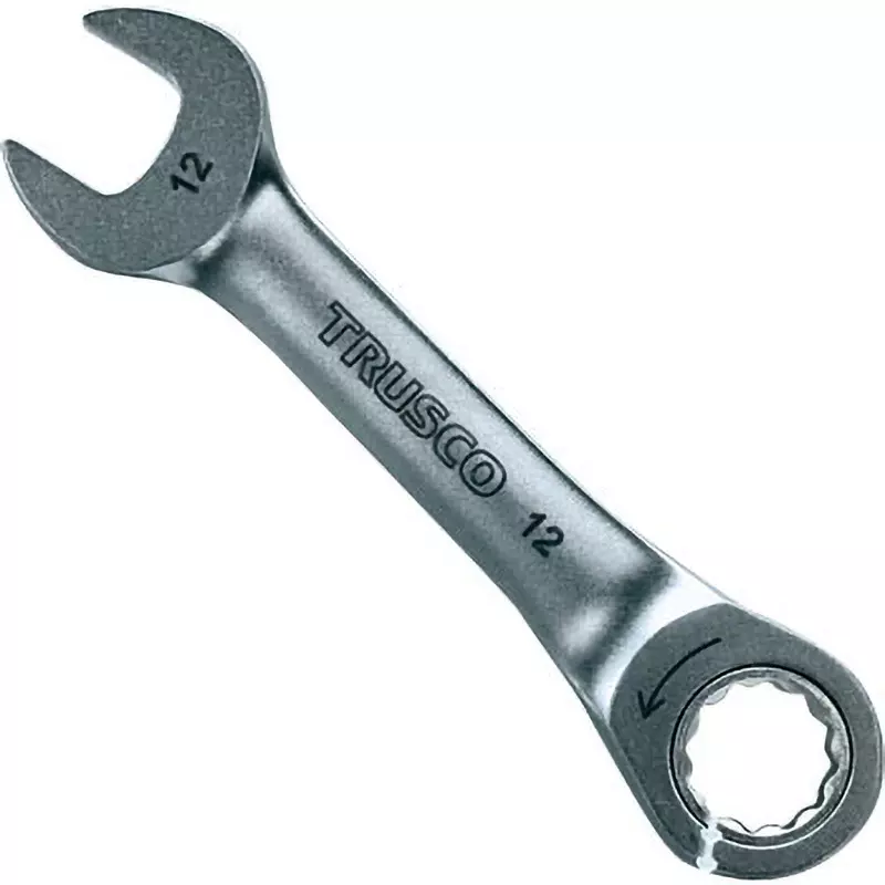 TRUSCO Ratchet Combination Wrench 12 mm Hex Size, TGRW-12S
