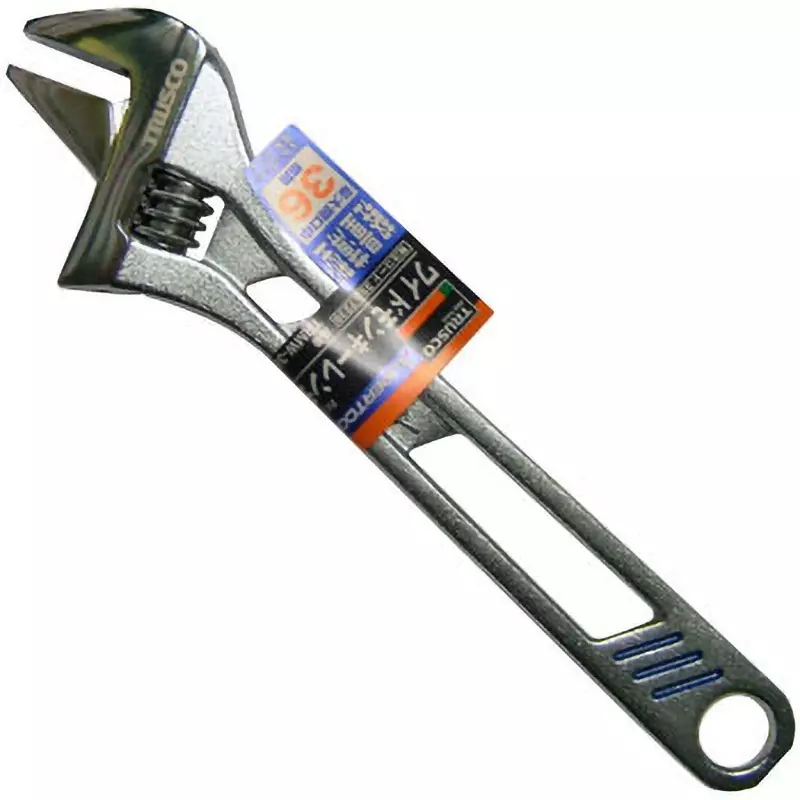 TRUSCO Wide Monkey Wrench 244 mm Overall Length, TRMW-36