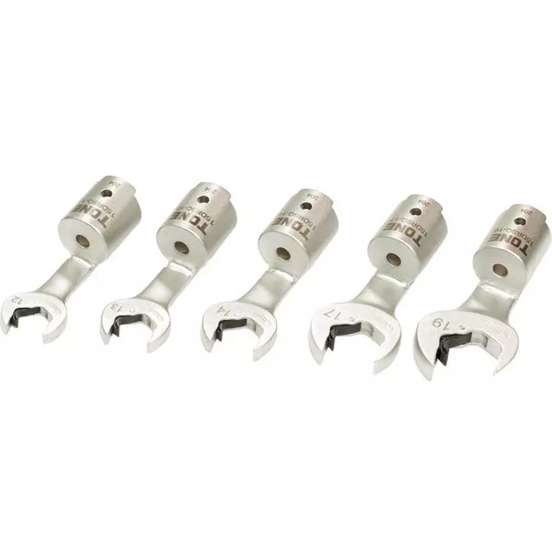 TONE Quick Spanner Headset For Interchangeable Torque Wrench Structural Steel, 19DRSQ40 (Set of 4 Pcs)