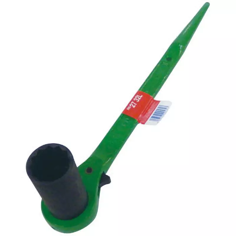 Super Tool Double Face Ratchet Wrench 400 mm Overall Length, RN2732L