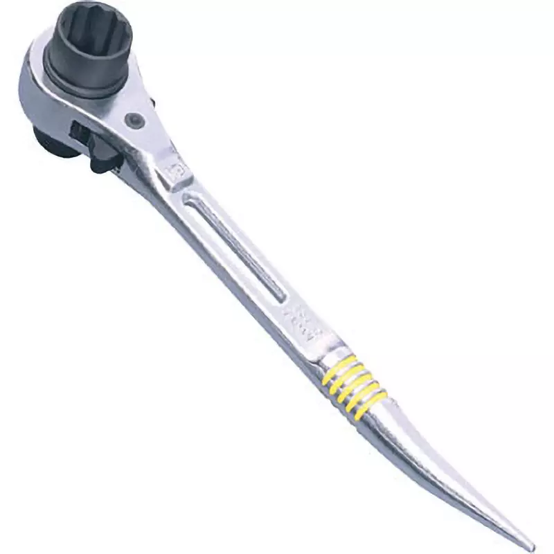 Super Tool Double-Ended Ratchet Wrench Φ41 mm Dimension D, SRB1719R
