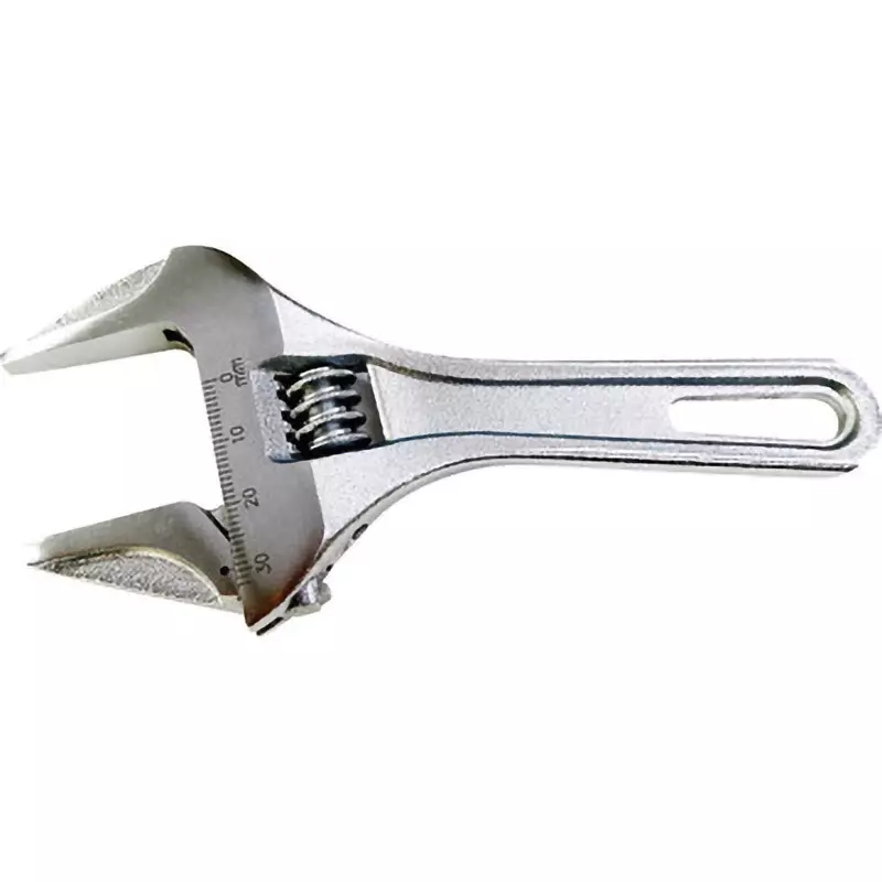 TRUSCO Ultra Wide Monkey Wrench 139 mm Overall Length, TWMW-32S