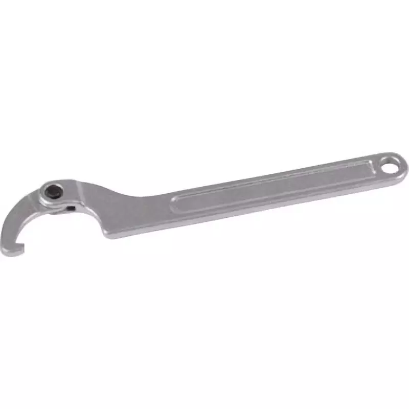 TRUSCO Adjustable Hook Wrench 202 mm Overall Length, TAHS-3550