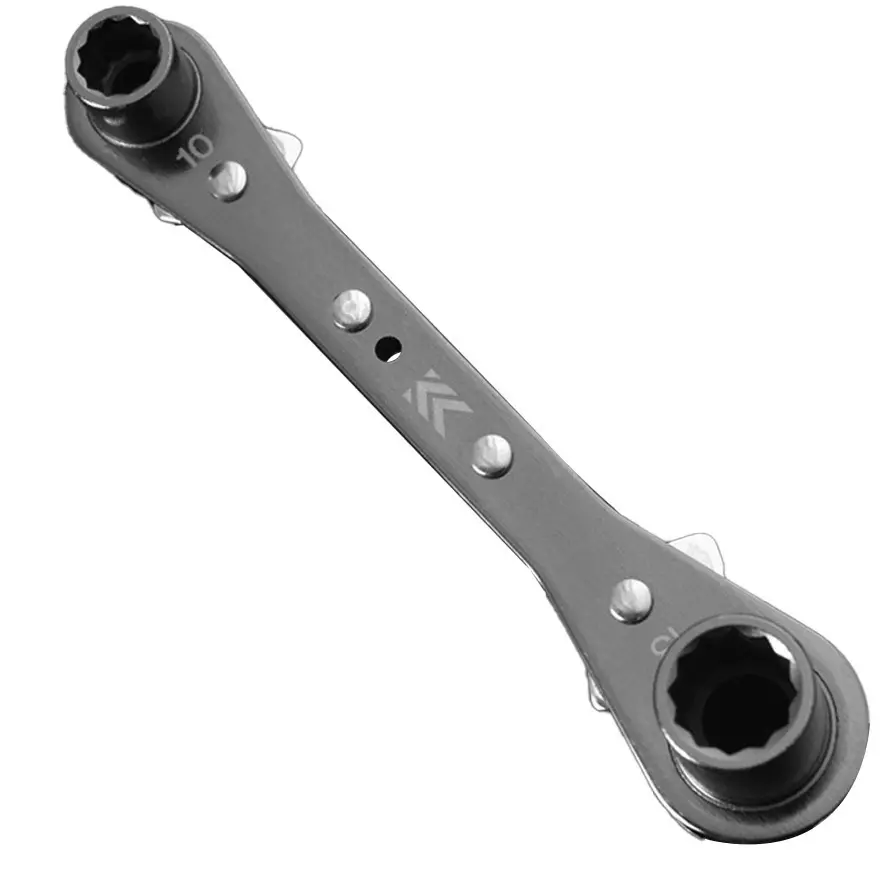 FUJIYA Plate Ratchet Wrench Black Color, FRS-11-BG