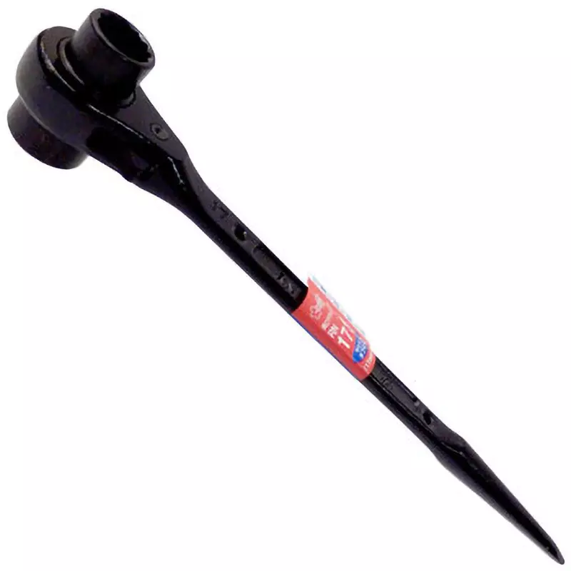 Super Tool Double End Ratchet Wrench Alloy Steel 310 mm Overall Length, RN1721