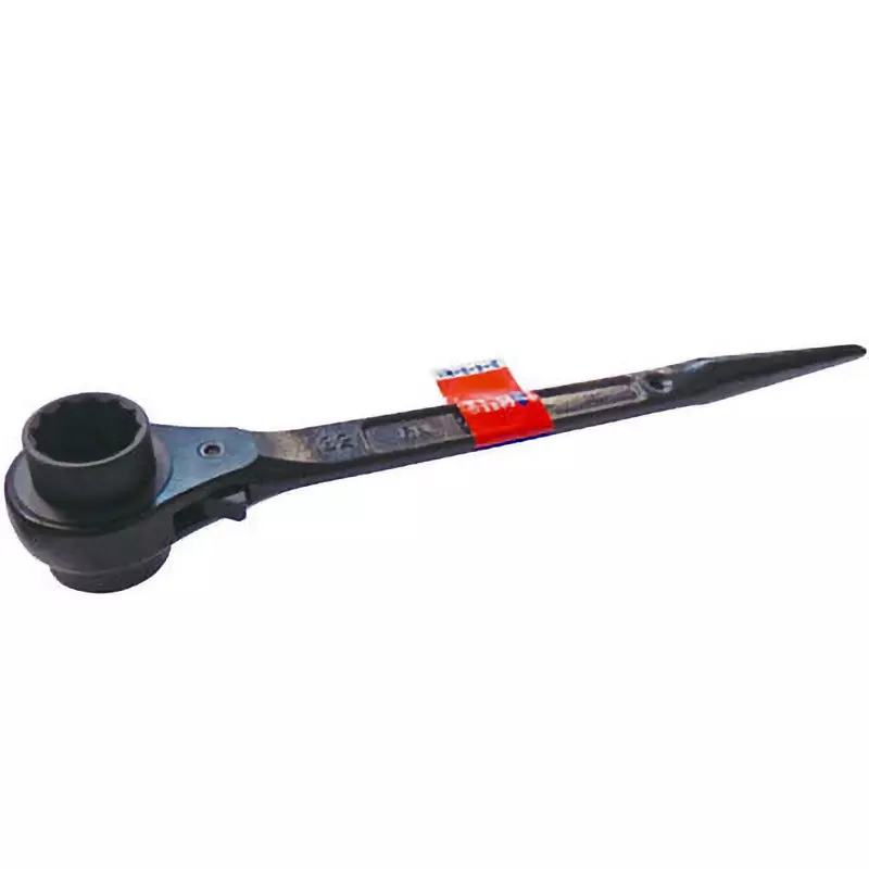 Super Tool Double End Ratchet Wrench Alloy Steel 445 mm Overall Length, RN3236