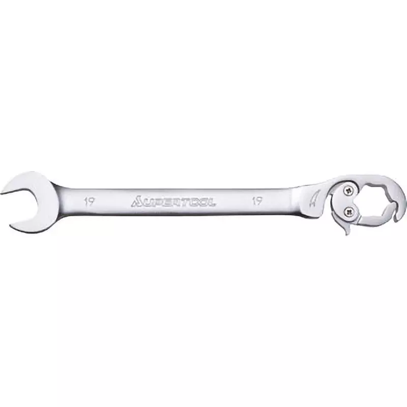 Super Tool Open Ratchet Wrench 333 mm Overall Length, RCW24