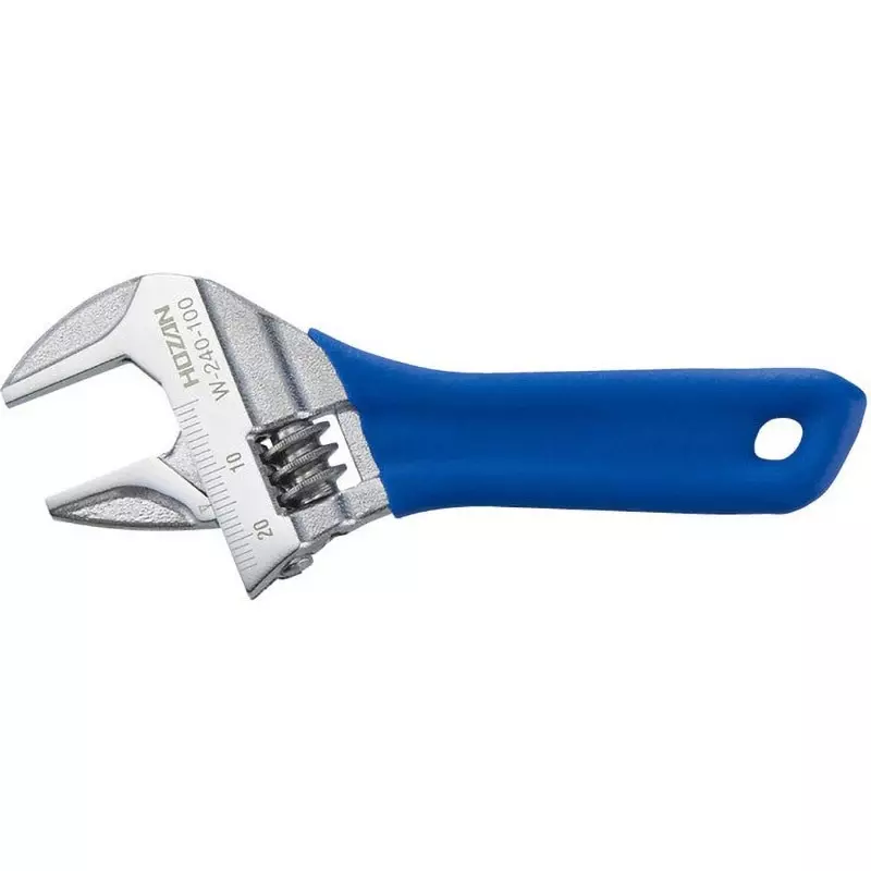 HOZAN Monkey Wrench 24 mm Jaw Opening, W-240-100