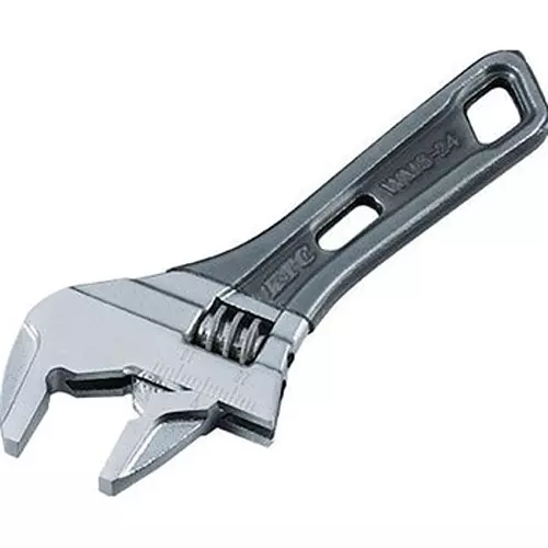 Ktc Short Monkey Wrench 24 mm MaxJaw Opening 117 mm Length, WMS-24