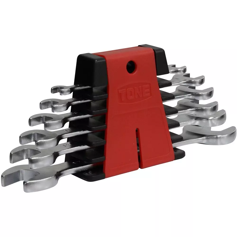 TONE Spanner Set 8x9 - 10x12 - 12x14 - 14x17 - 19x21 - 23x26 mm, DS601P