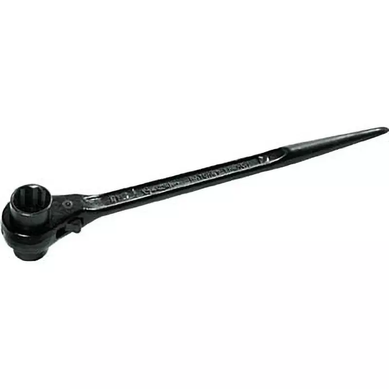 Super Tool Double End Ratchet Wrench Alloy Steel 225 mm Overall Length, RN1014