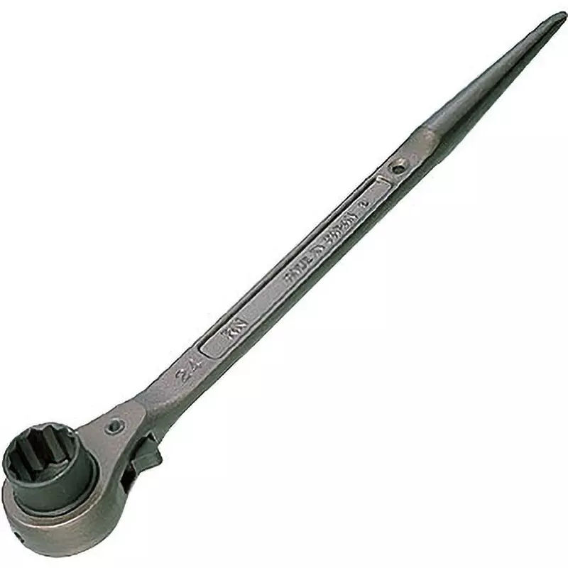 Super Tool Double End Ratchet Wrench Alloy Steel 355 mm Overall Length, RN2227