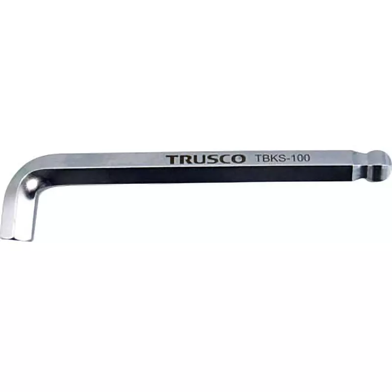 TRUSCO Ball Point Hex Wrench 10 mm Hex Size, TBKS-100