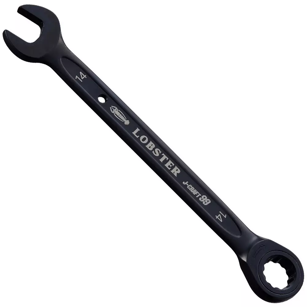 Lobster (Lobtex) Ratchet Combination Wrench 191 mm Overall Length, JBRW14
