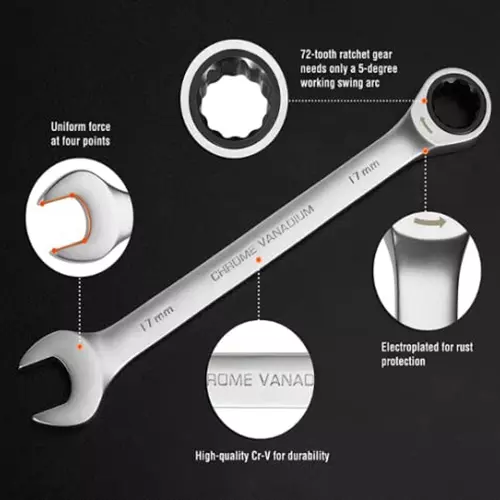 darit-smash-7-pcs-ratcheting-wrench-kit-chrome-vanadium-steel-silver-for-home-maintenance-and-vehicle-repair-am-212