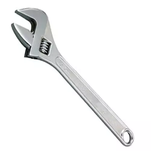 Ktc Adjustable Wrench 450 mm (18-Inch) MaxJaw Opening 55 mm Heavy Duty, MWA-450