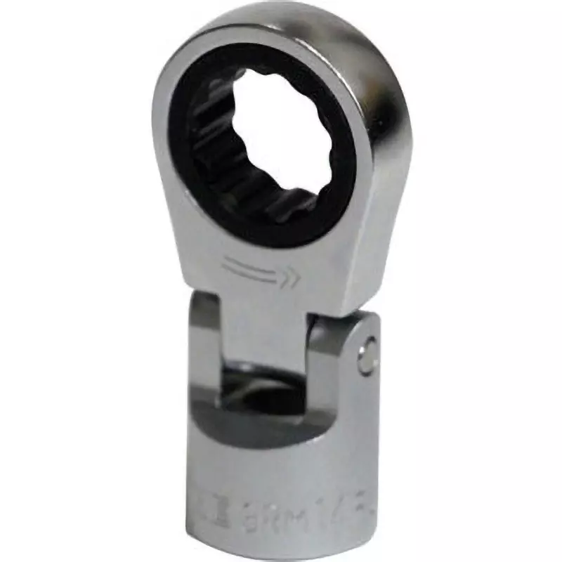 TONE Flex Ratchet Box End Socket 9.5 mm Square Drive, 3RM-17F