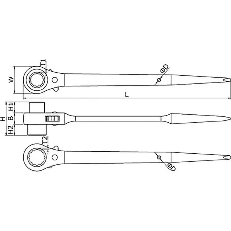 trusco-double-ended-ratchet-wrench-22x24-mm-hex-size-trw-2224