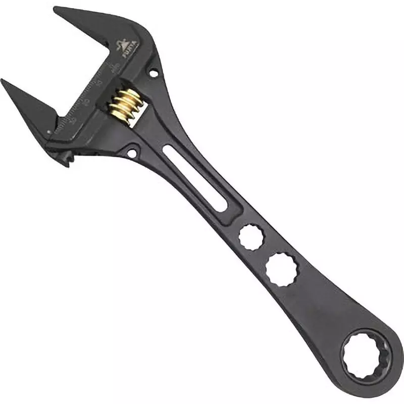 FUJIYA Monkey Wrench 220 mm Overall Length, FGL-38-BG