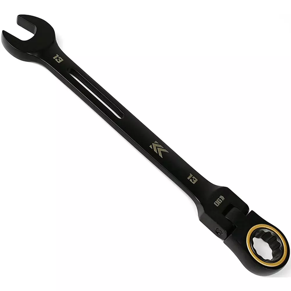 FUJIYA Ratchet Combination Wrench 13 mm Hex Size, CWL-13-BG