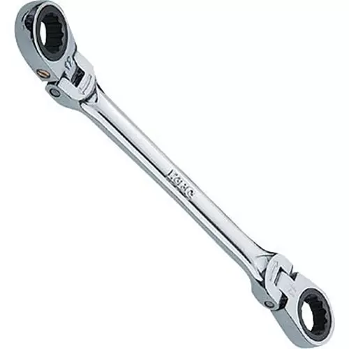 Ktc Ratcheting Combination Wrench Grip Type 21x23 mm, MR1-2123F